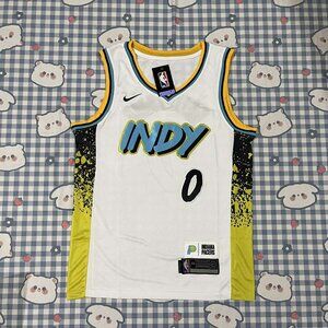 Indiana Pacers White NBA Jersey